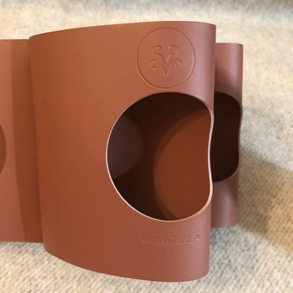 Vacavaliente Ruca Leather Wine Rack Collapsable - Picture 3 of 10